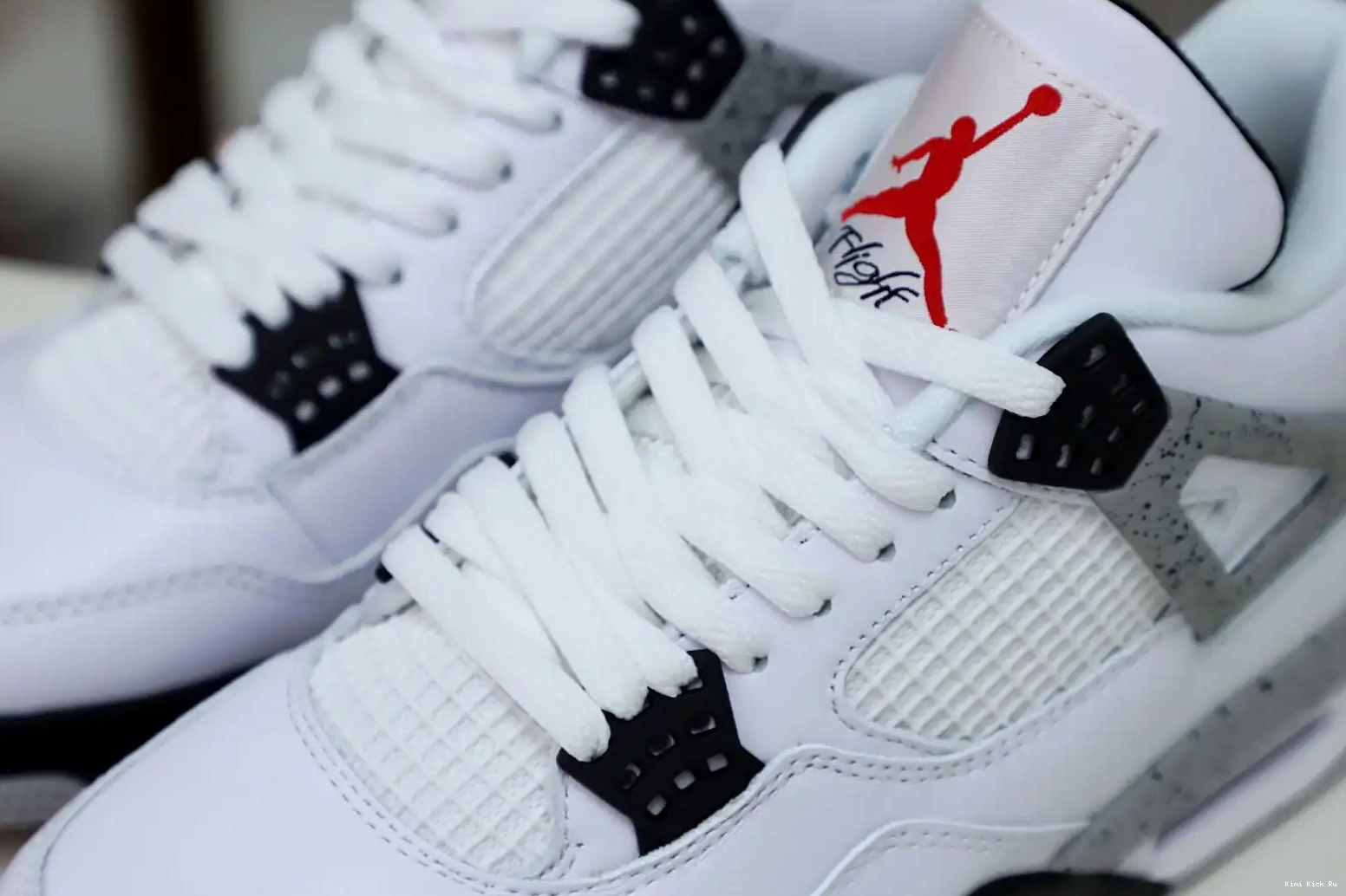Air 4 Jordan Cement White Retro Kimikick 0817
